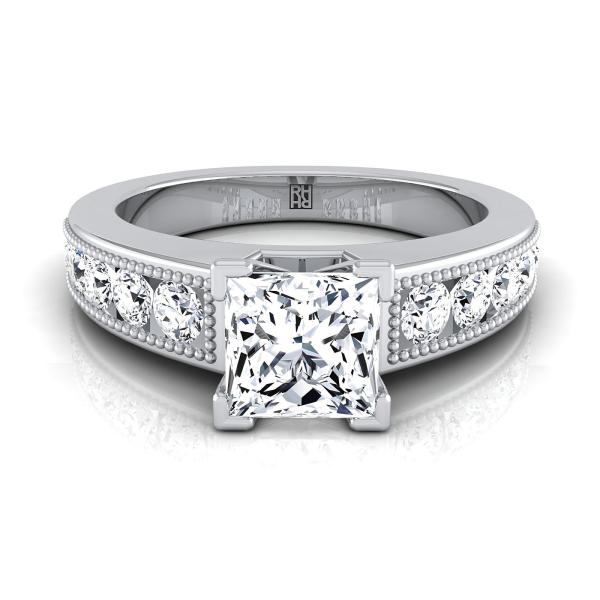 Benefits of Choosing Channel Set Princess Cut Diamond Ring