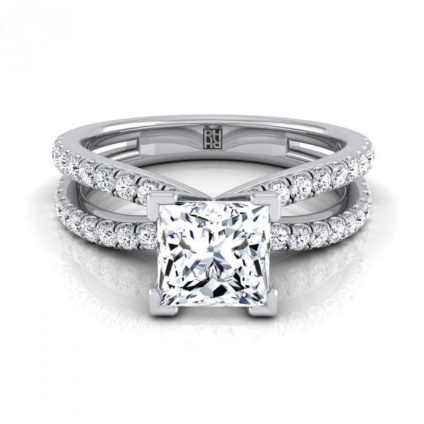 Selecting a Clarity Grade for Princess Cut Engagement Rings