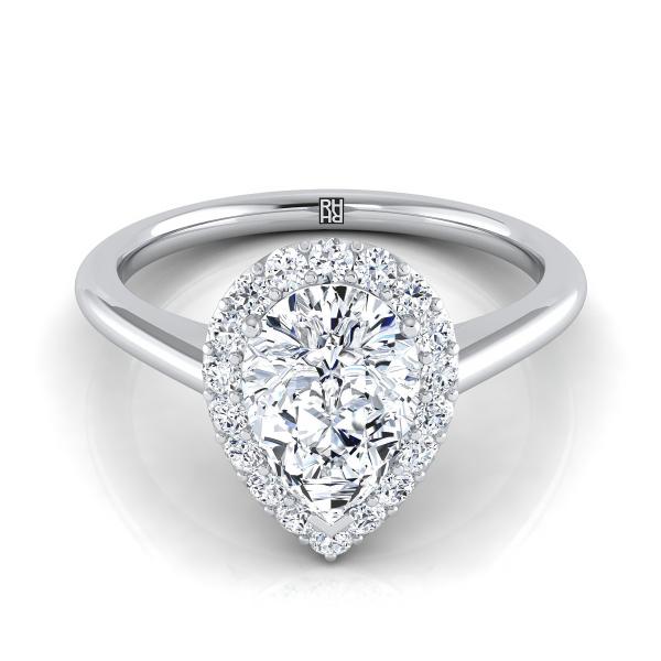 Pear vs. Oval Shape Diamond Rings