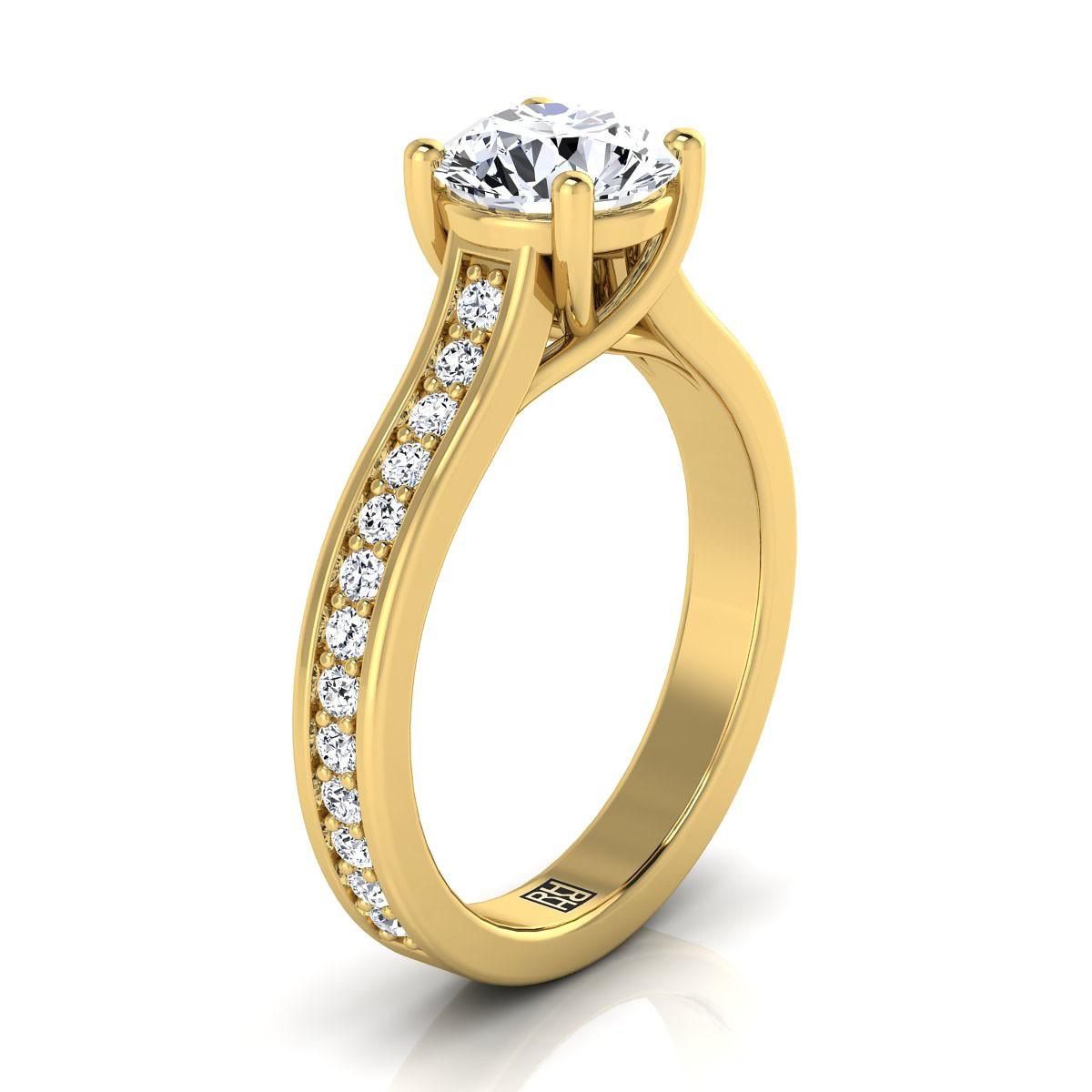 Why Consider a Yellow Gold Diamond Solitaire Ring?