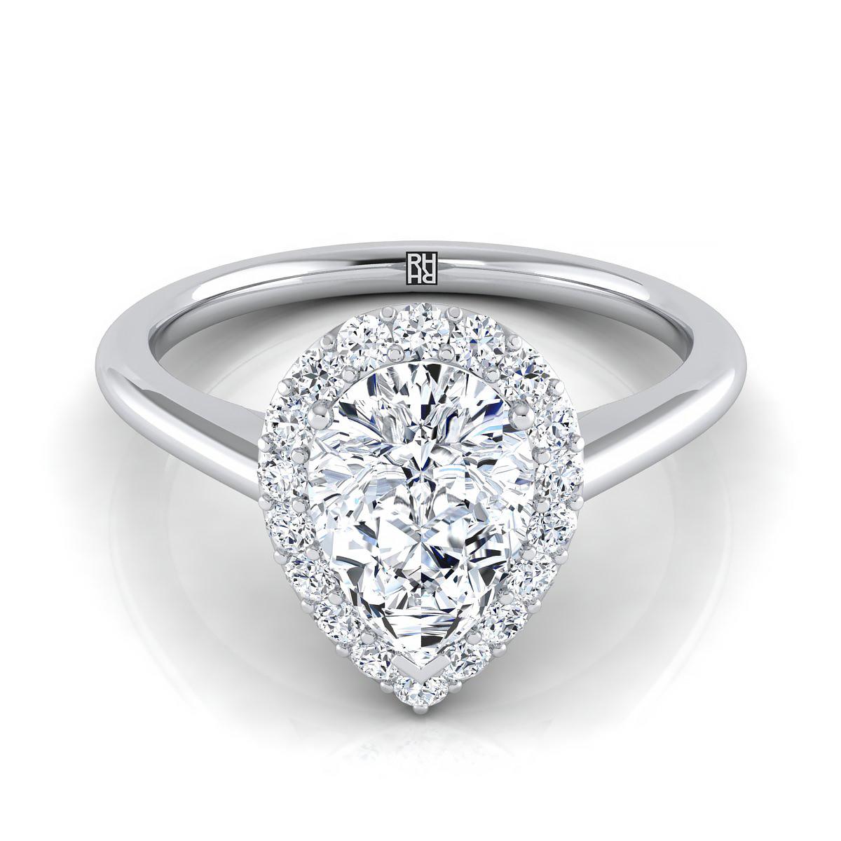 Pear vs. Oval Shape Diamond Rings