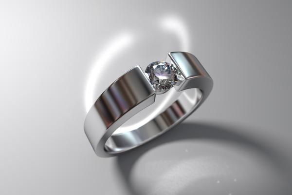 The Benefits of a Tension Set Diamond Ring