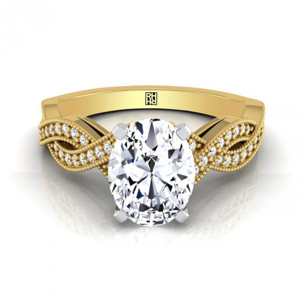 Why Consider a Gold Band Ring with Diamonds?