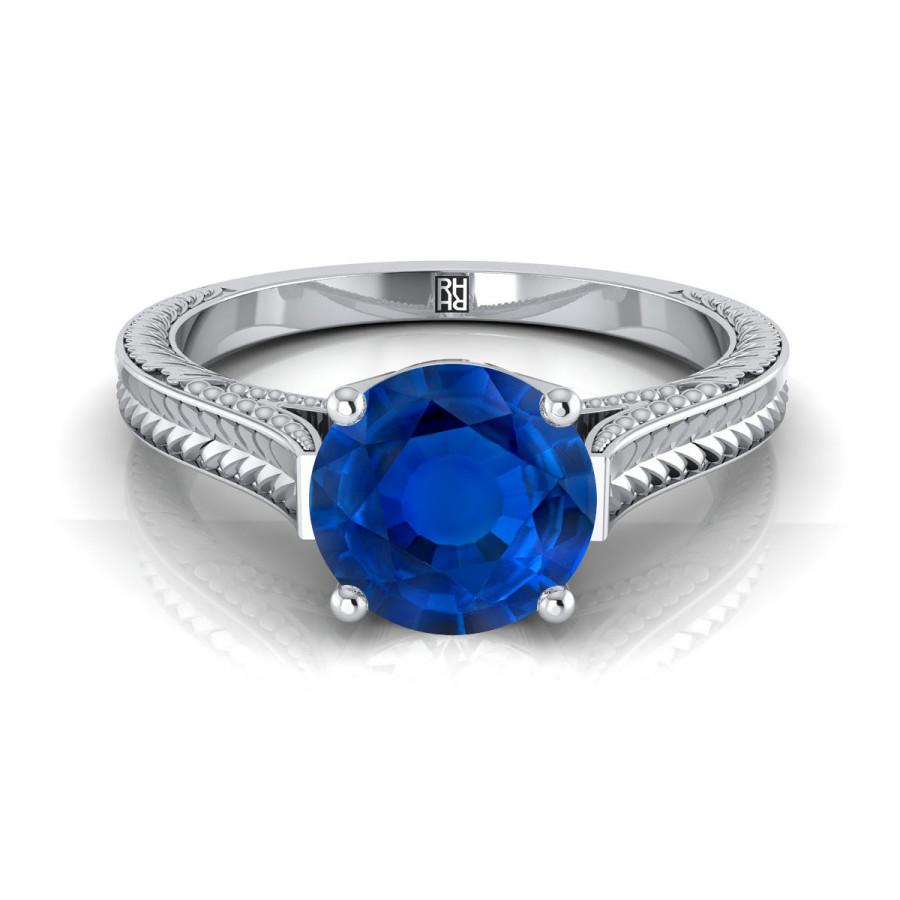 The Beauty of Antique Sapphire and Diamond Engagement Rings