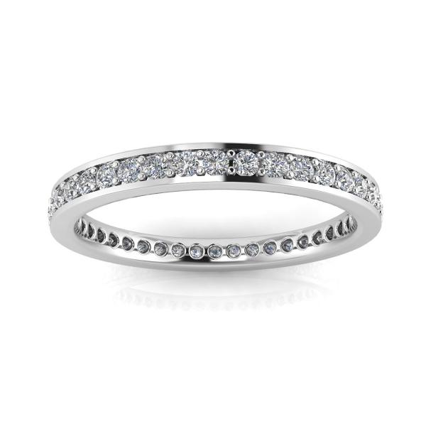 3 Popular Settings for Diamond Ring Eternity Bands