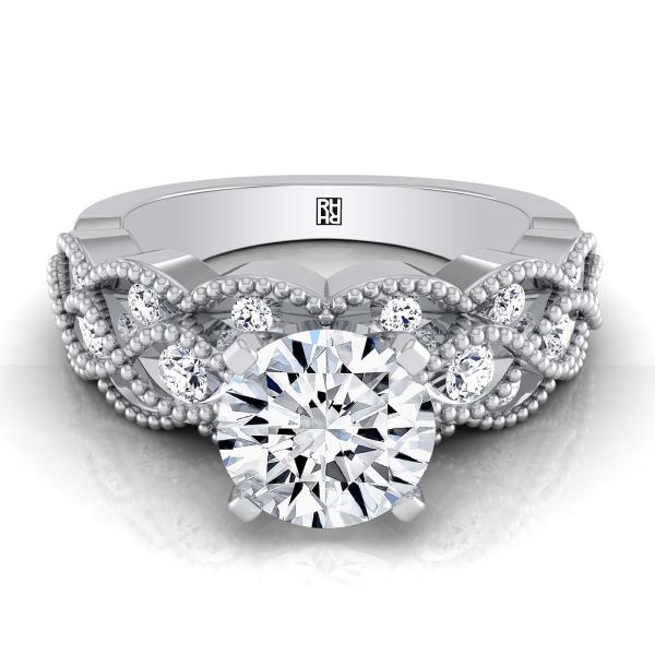 The Light Performance of a Solitaire Brilliant Cut Diamond Ring