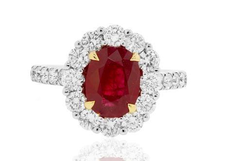 How to Take Care of Ruby Diamond Rings