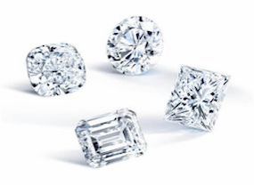 Engagement ring diamonds